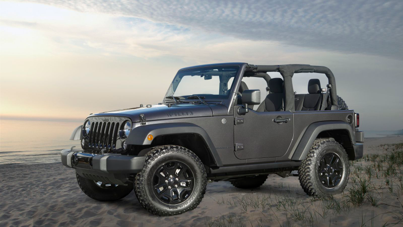 Illustration for article titled New 2014 JeepĀ® Wrangler Willys Wheeler Edition: A Classic Throwback With Modern Capability